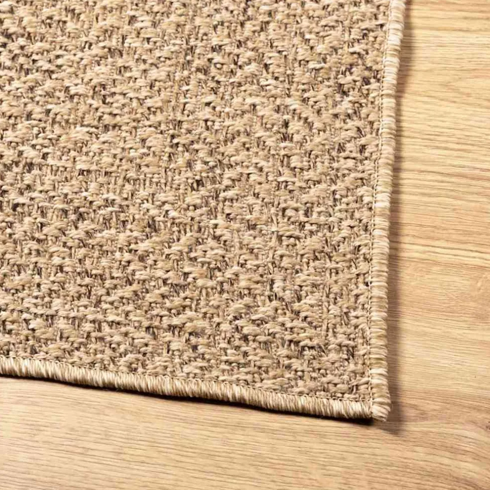 vidaXL Vloerkleed ZIZUR binnen en buiten 120x170 cm jute look