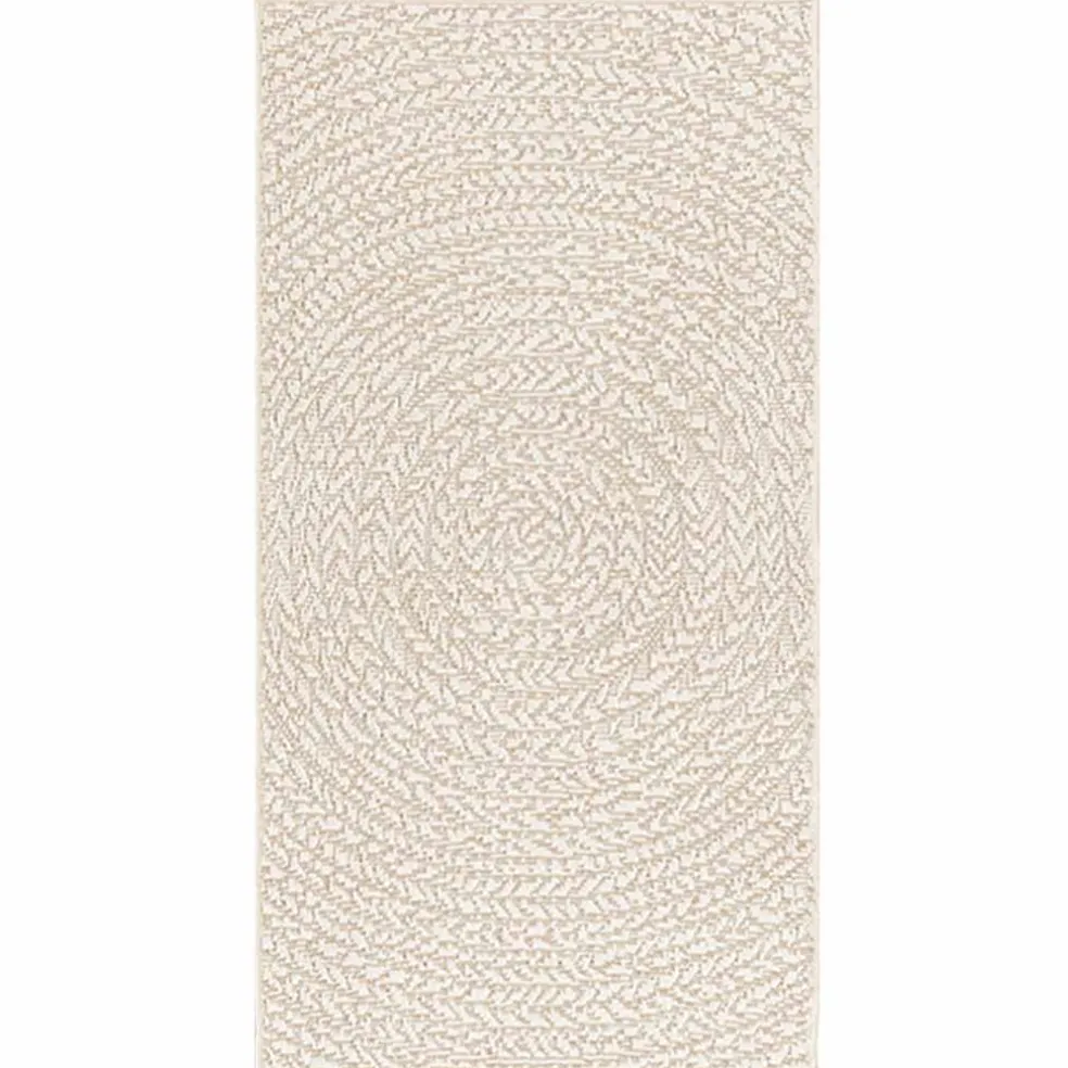 vidaXL Vloerkleed ZIZUR room binnen en buiten 60x110 cm jute look