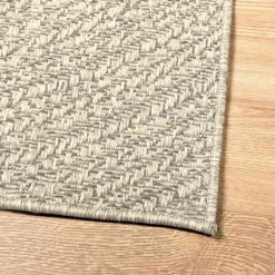 vidaXL Vloerkleed ZIZUR room binnen en buiten 60x110 cm jute look