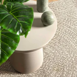 vidaXL Vloerkleed ZIZUR room binnen en buiten 60x110 cm jute look