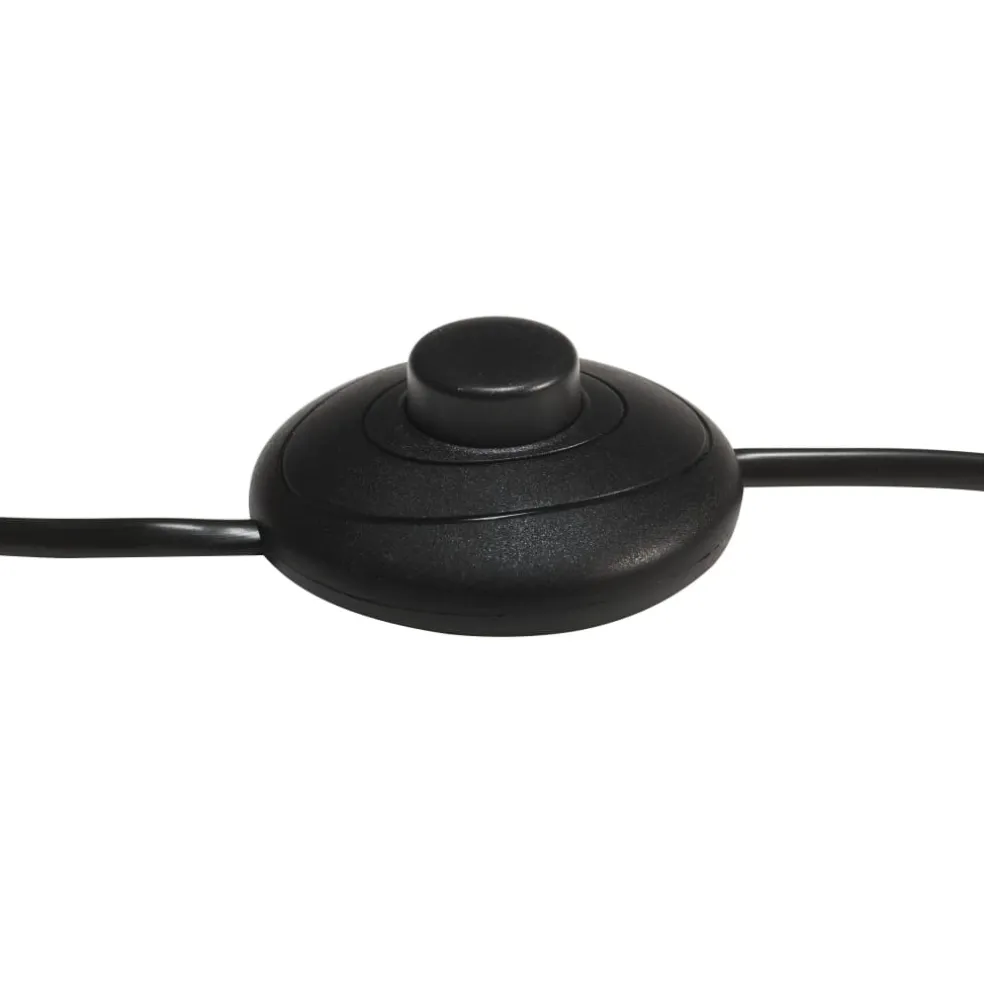 vidaXL Vloerlamp driepoot 140 cm massief mangohout