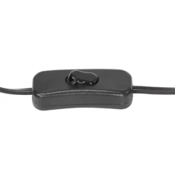 vidaXL Vloerlamp E27 massief mangohout zilverkleurig