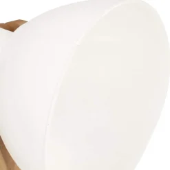 vidaXL Vloerlampen 3 st E27 massief mangohout wit