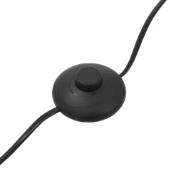 vidaXL Vloerlamp met papieren lampenkap 135 cm