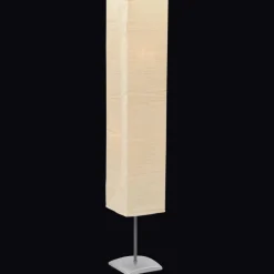 vidaXL Vloerlamp met papieren lampenkap 135 cm
