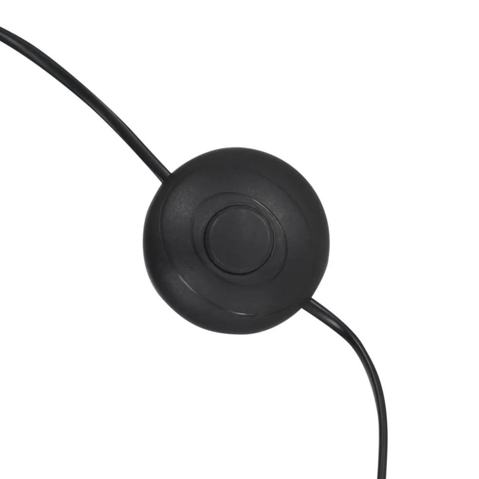 vidaXL Vloerlamp met standaard E27 121 cm wit