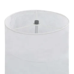 vidaXL Vloerlamp met standaard E27 121 cm wit