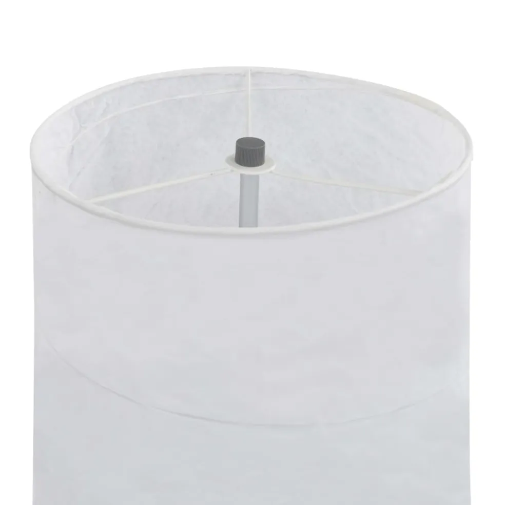 vidaXL Vloerlamp met standaard E27 121 cm wit