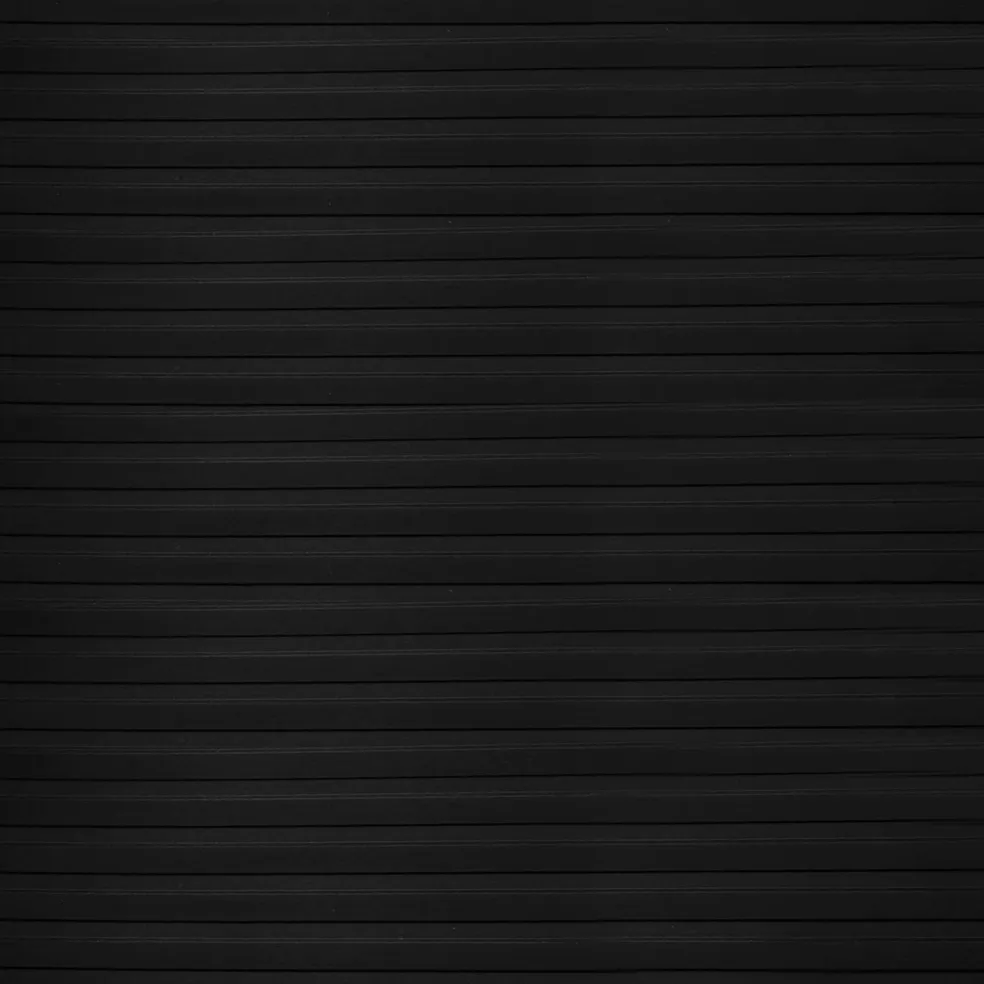 vidaXL Vloermat met brede rib Zwart 1 x 2 m Rubber