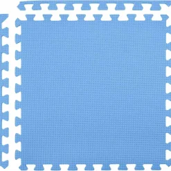 vidaXL Vloermatten 6 st 2,16 ㎡ EVA-schuim blauw