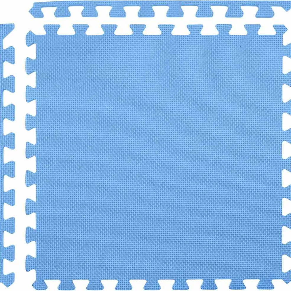vidaXL Vloermatten 6 st 2,16 ㎡ EVA-schuim blauw