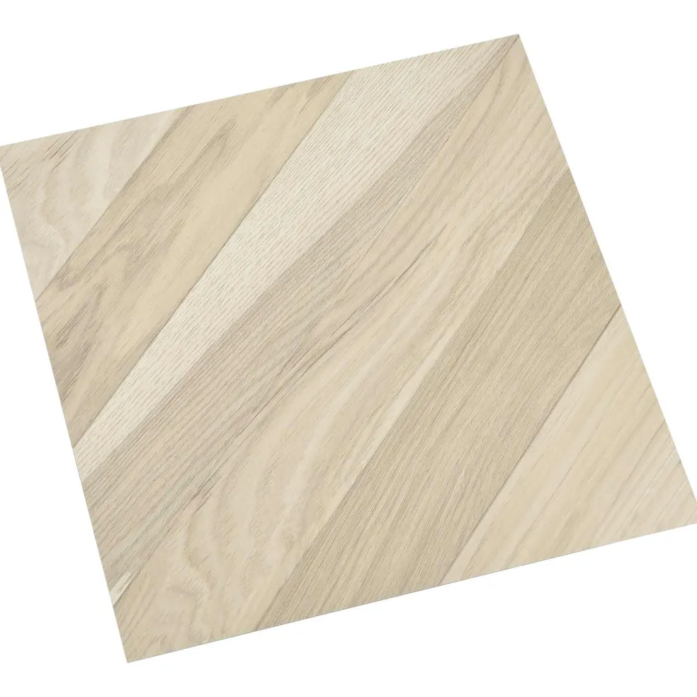 vidaXL Vloerplanken Beige 5,11 m² 55 st PVC