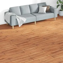 vidaXL Vloerplanken Bruin 5,26 m² 18 st PVC