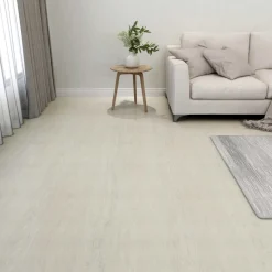 vidaXL Vloerplanken Crèmewit 5,11 m² 55 st PVC