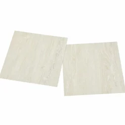 vidaXL Vloerplanken Crèmewit 5,11 m² 55 st PVC