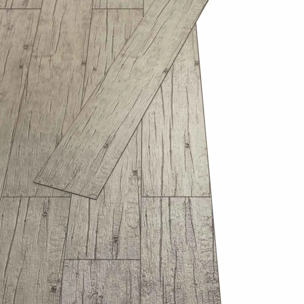 vidaXL Vloerplanken Eiken Gewassen 5,02 m² 36 st PVC