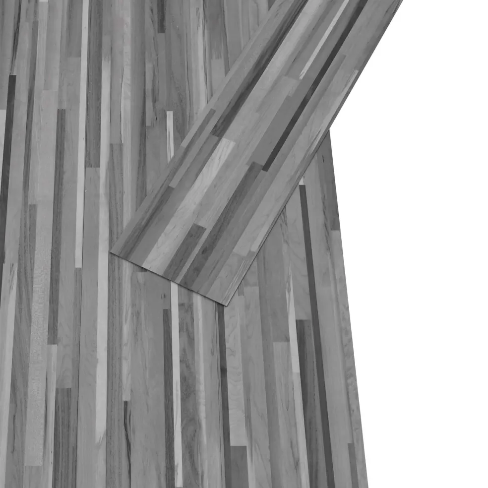 vidaXL Vloerplanken Gestreept Grijs 5,02 m² 36 st PVC