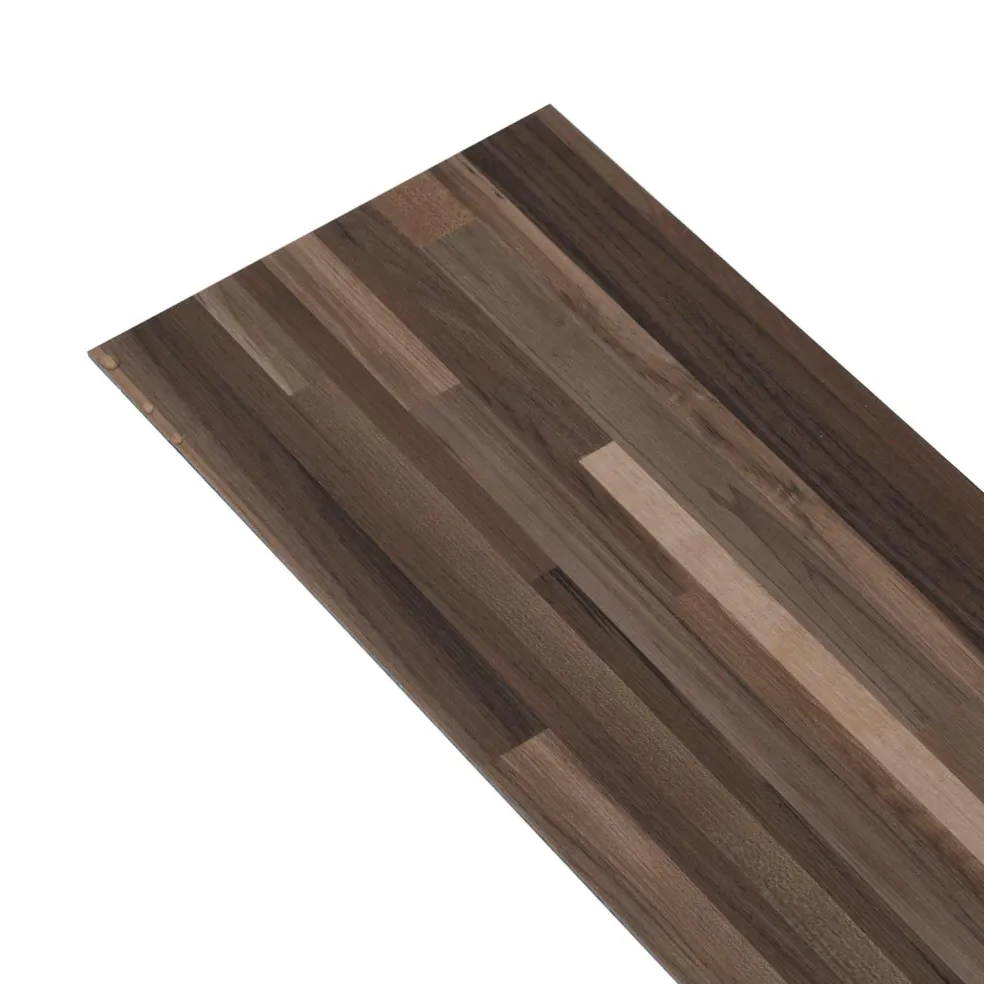 vidaXL Vloerplanken Gestreept Bruin 5,02 m² 36 st PVC
