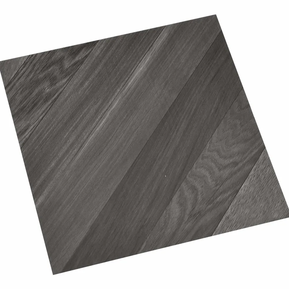 vidaXL Vloerplanken Grijs 5,11 m² 55 st PVC