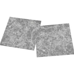 vidaXL Vloerplanken Grijs 5,11 m² 55 st PVC