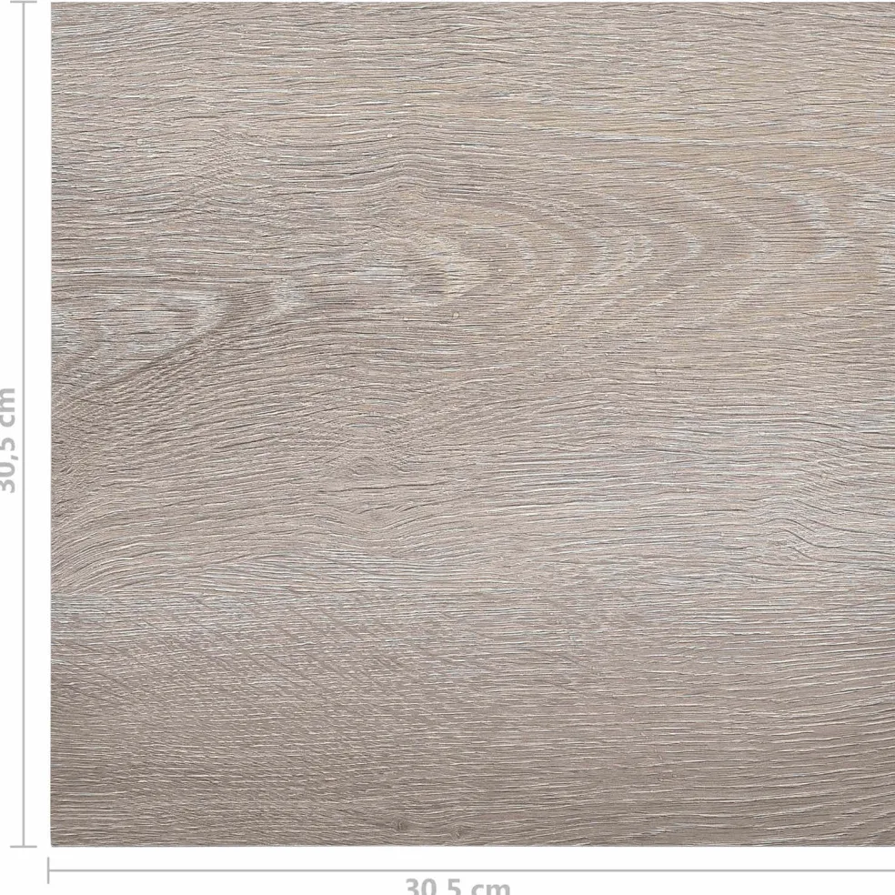 vidaXL Vloerplanken Hout 5,11 m² 55 st PVC