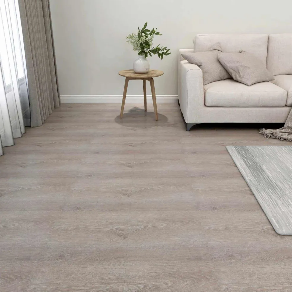vidaXL Vloerplanken Hout 5,11 m² 55 st PVC