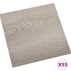 vidaXL Vloerplanken Hout 5,11 m² 55 st PVC