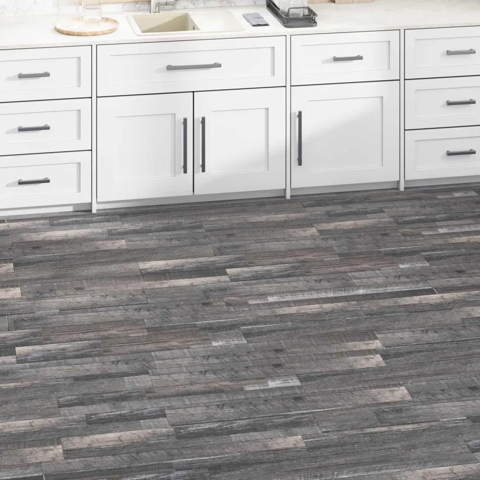 vidaXL Vloerplanken Industrieel Hout 5,02 m² 36 st PVC