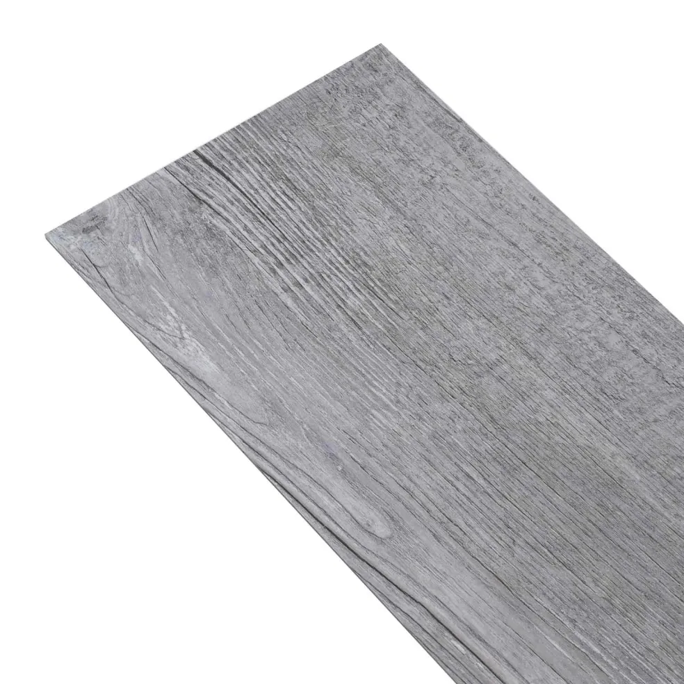 vidaXL Vloerplanken Mat Houtgrijs 5,02 m² 36 st PVC