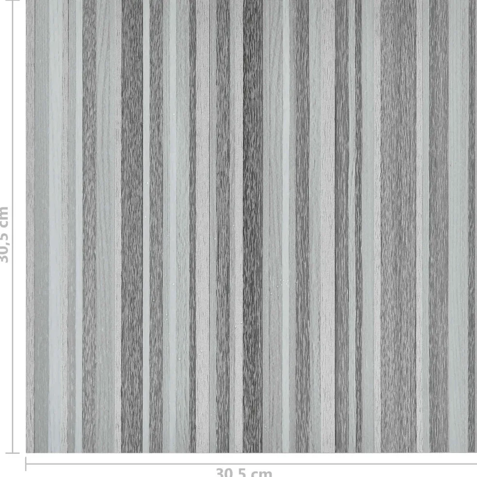 vidaXL Vloerplanken Strepen 5,11 m² 55 st PVC