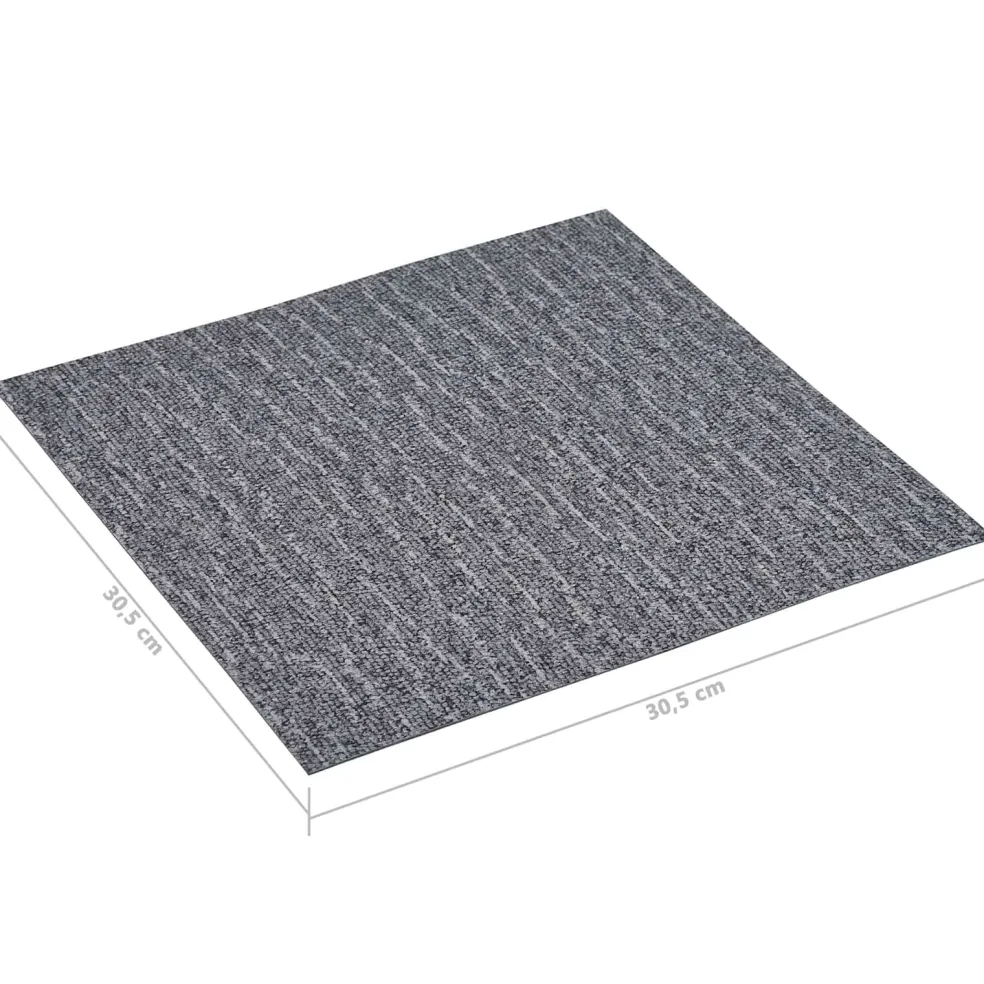 vidaXL Vloerplanken Wit en Grijs 5,11 m² 55 st PVC