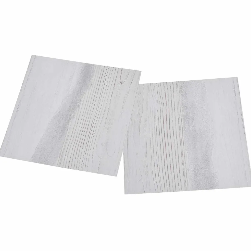 vidaXL Vloerplanken Wit en Lichtgrijs 5,11 m² 55 st PVC