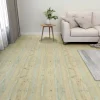 vidaXL Vloerplanken Wit en Lichtbruin 5,11 m² 55 st PVC
