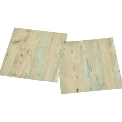 vidaXL Vloerplanken Wit en Lichtbruin 5,11 m² 55 st PVC