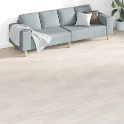 vidaXL Vloerplanken Wit 5,26 m² 18 st PVC