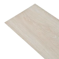 vidaXL Vloerplanken Wit 5,26 m² 18 st PVC