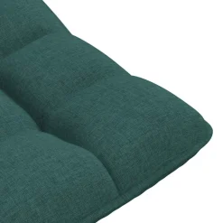 vidaXL Vloerstoel draaibaar 70x51x79 cm stof donkergroen