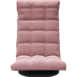 vidaXL Vloerstoel draaibaar fluweel roze