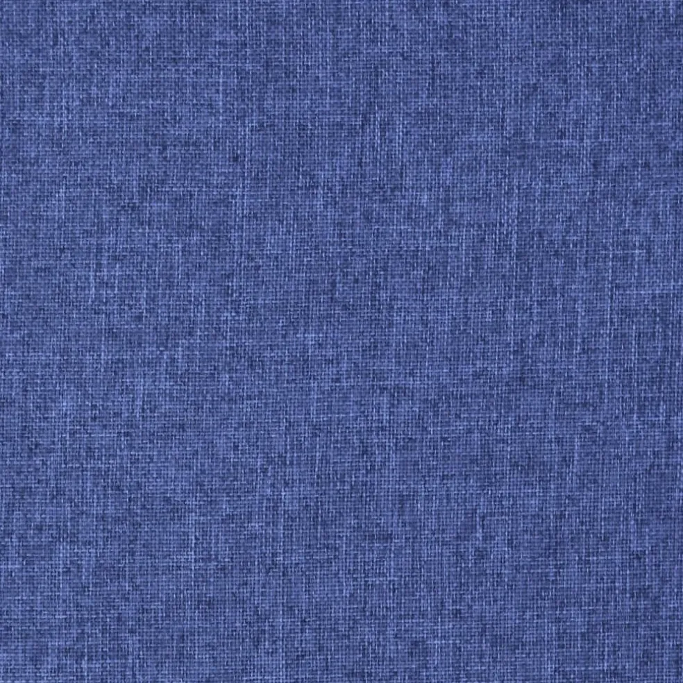 vidaXL Vloerstoel inklapbaar stof blauw
