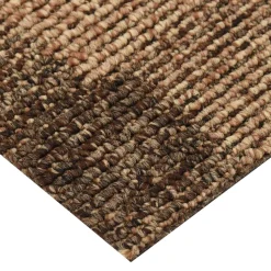 vidaXL Vloertapijt 20 st Bruin 50 x 50 cm PP Laagpolig
