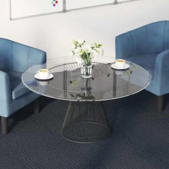 vidaXL Vloertegel Blauw Grijs 50 x 50 cm 4 st PP en Bitumen