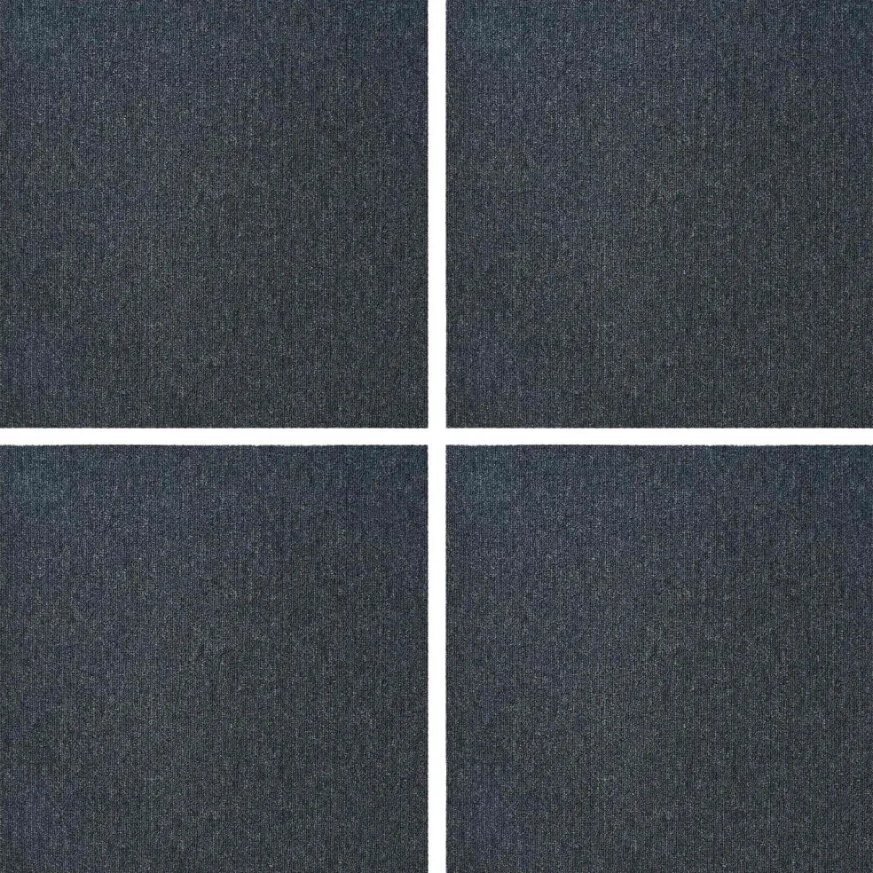 vidaXL Vloertegel Blauw Grijs 50 x 50 cm 4 st PP en Bitumen