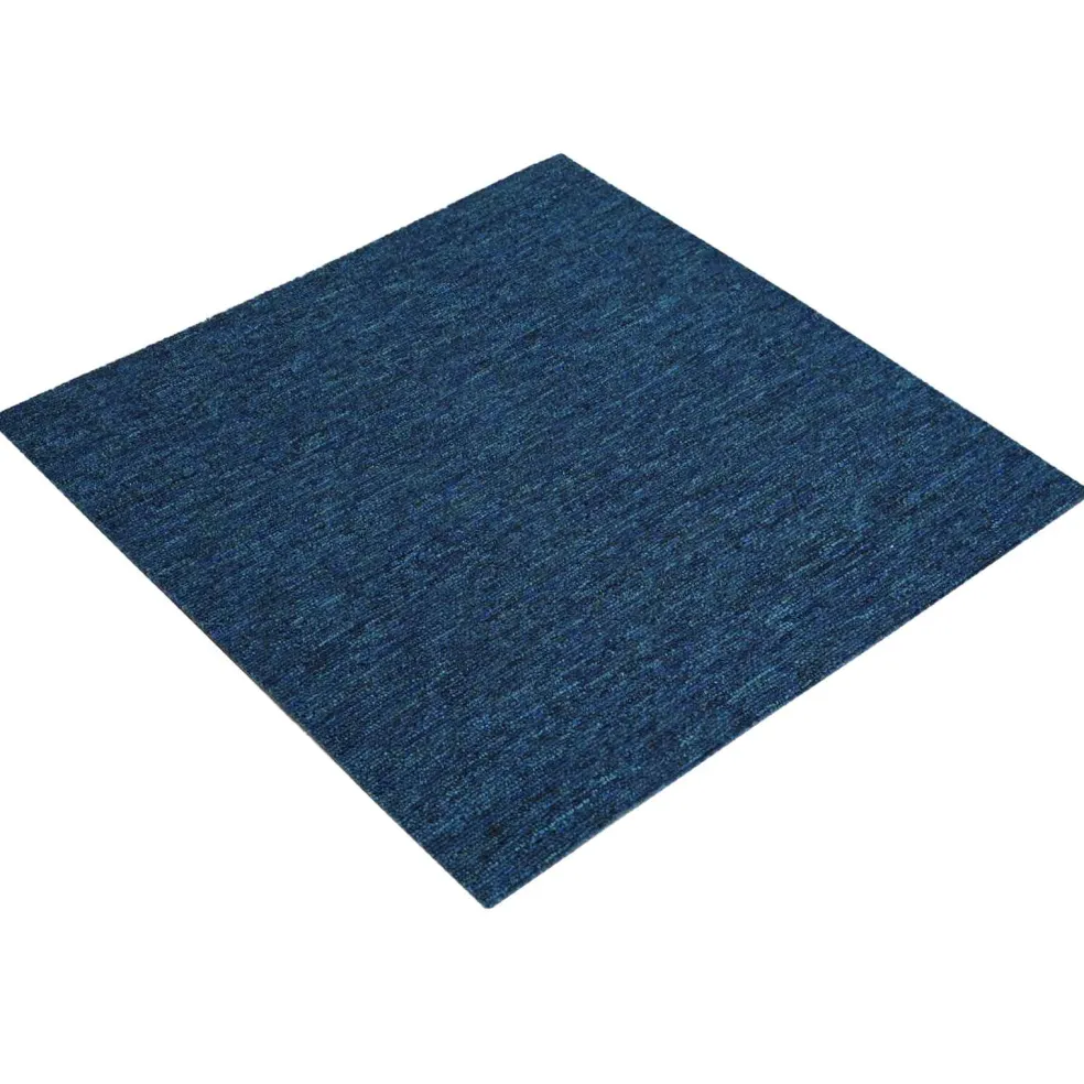 vidaXL Vloertegel Blauw 50 x 50 cm 4 st PP en Bitumen