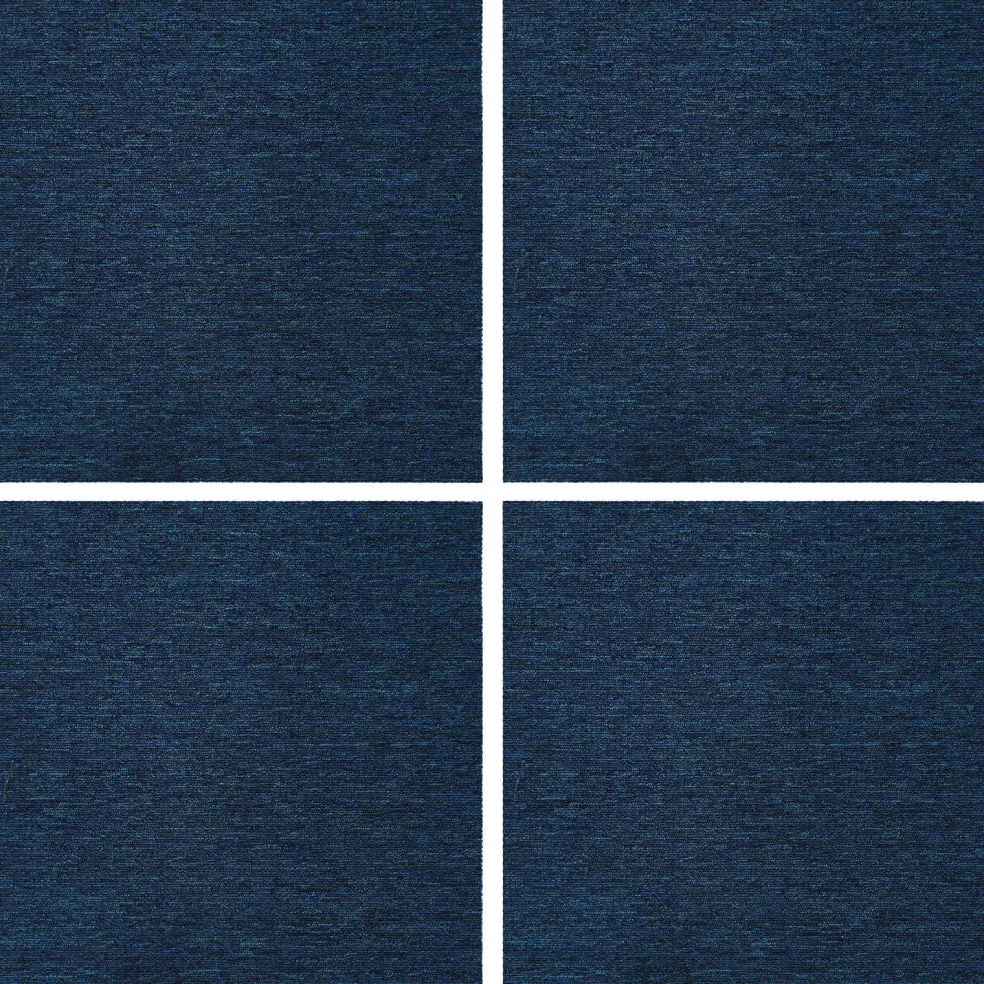 vidaXL Vloertegel Blauw 50 x 50 cm 4 st PP en Bitumen
