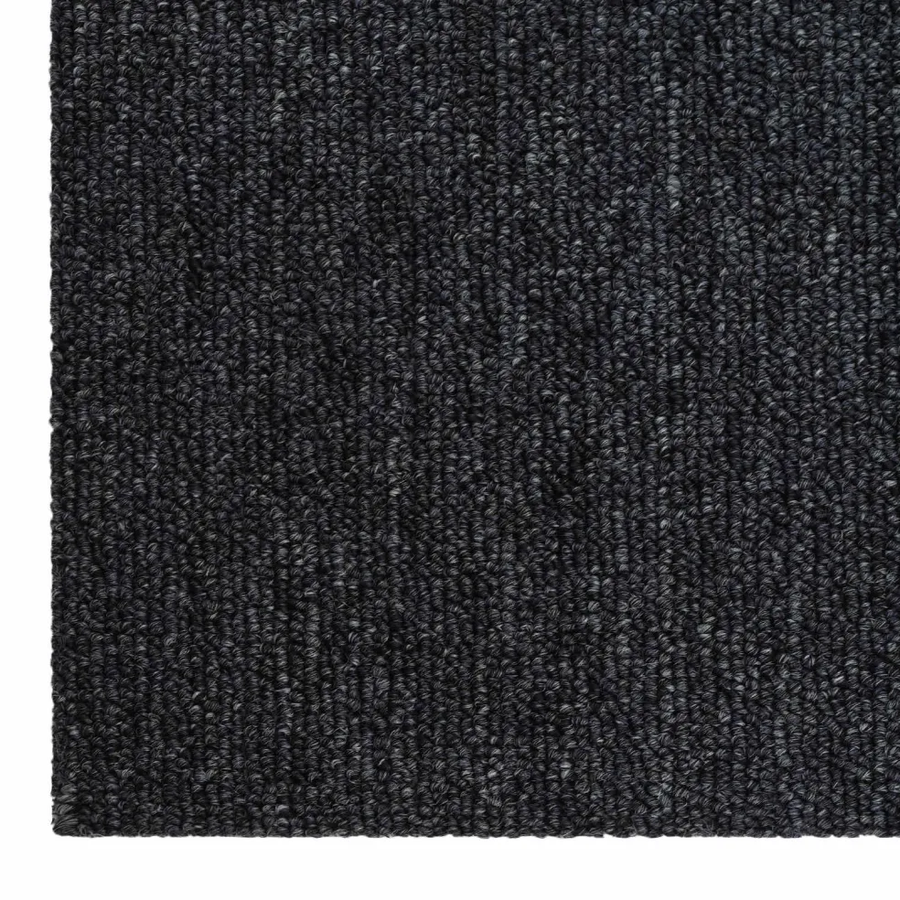 vidaXL Vloertegel Donkergrijs 50 x 50 cm 4 st PP en Bitumen
