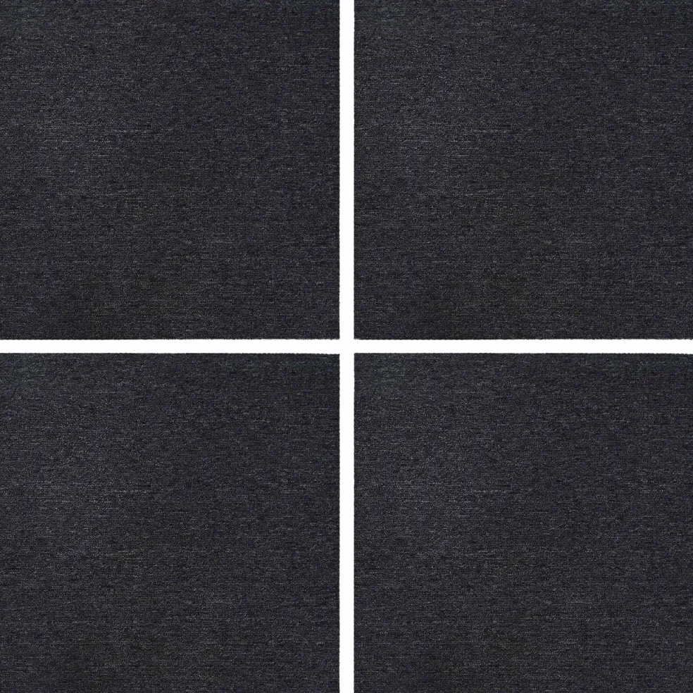 vidaXL Vloertegel Donkergrijs 50 x 50 cm 4 st PP en Bitumen