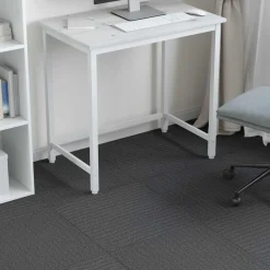 vidaXL Vloertegel Middelgrijs 50 x 50 cm 4 st PP en Bitumen