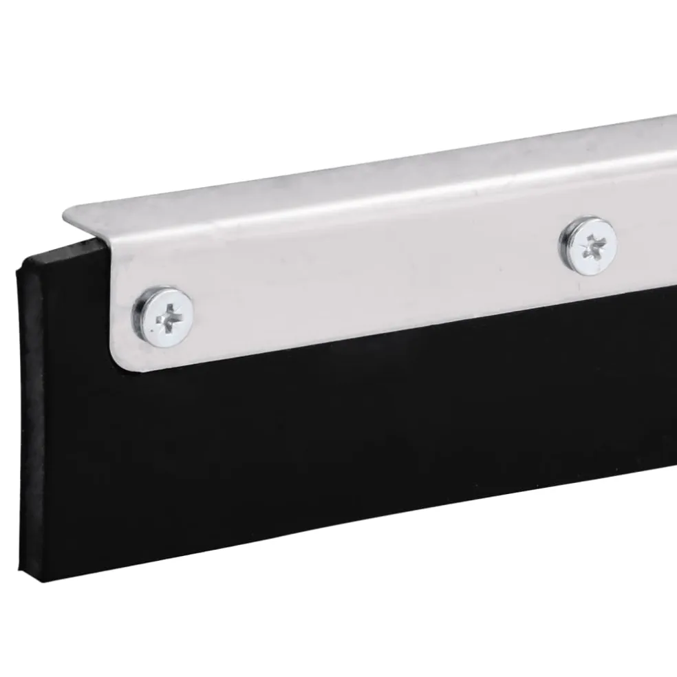 vidaXL Vloerwisserkop 45,5x2x5 cm staal en rubber