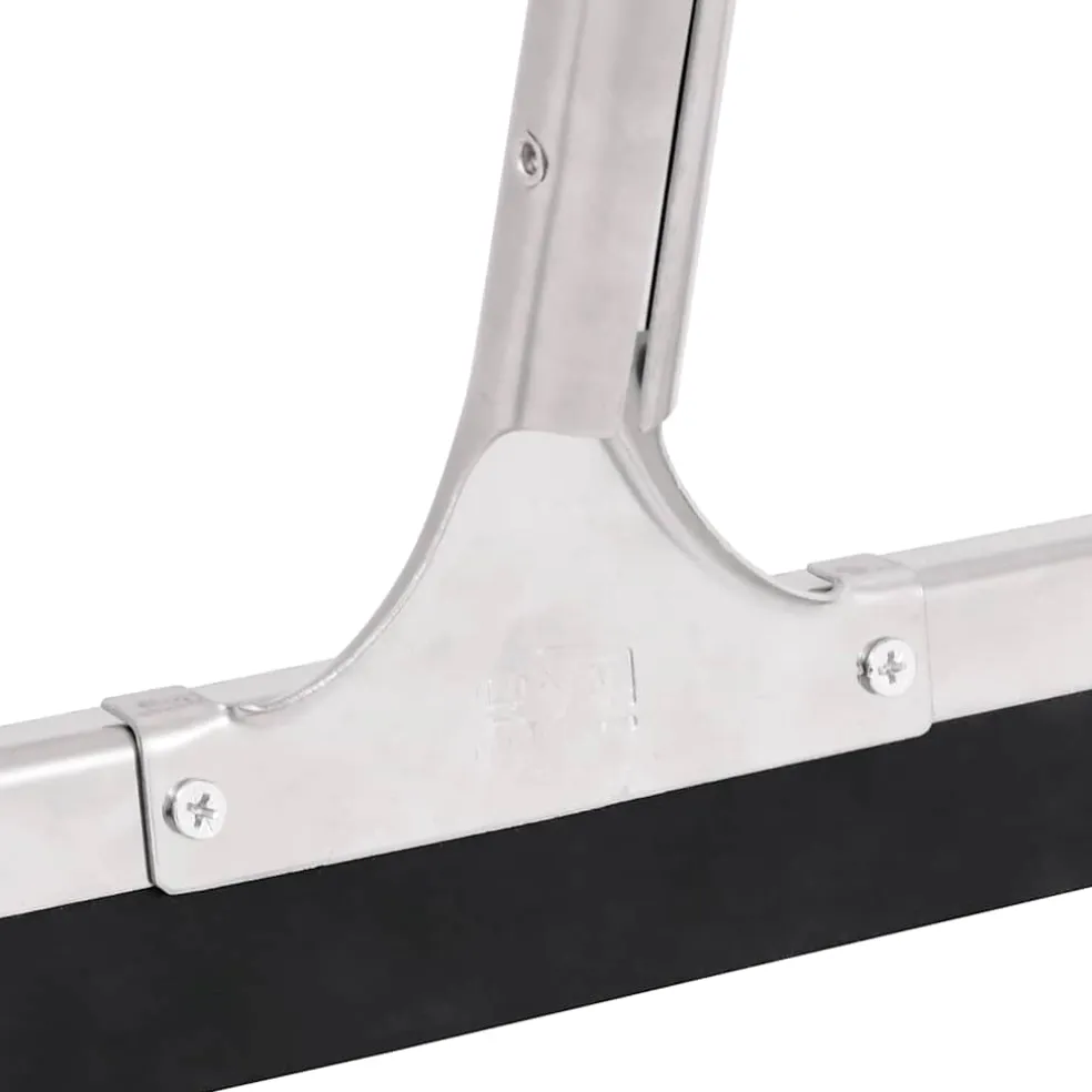 vidaXL Vloerwisser 45x122,5 cm staal en rubber
