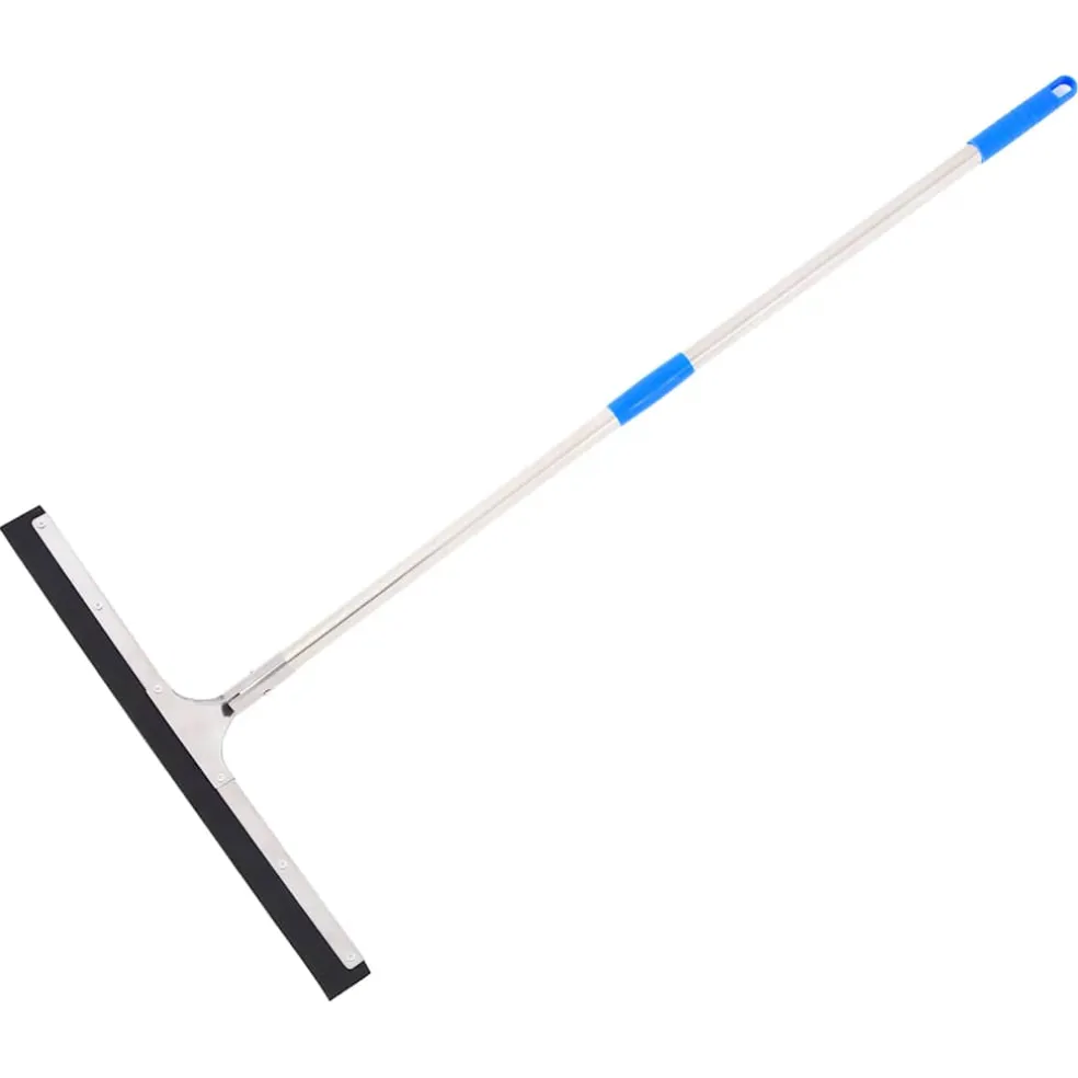 vidaXL Vloerwisser 45x122,5 cm staal en rubber
